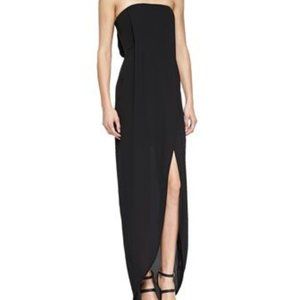BCBG Maxazria jesse draped prom dress gown